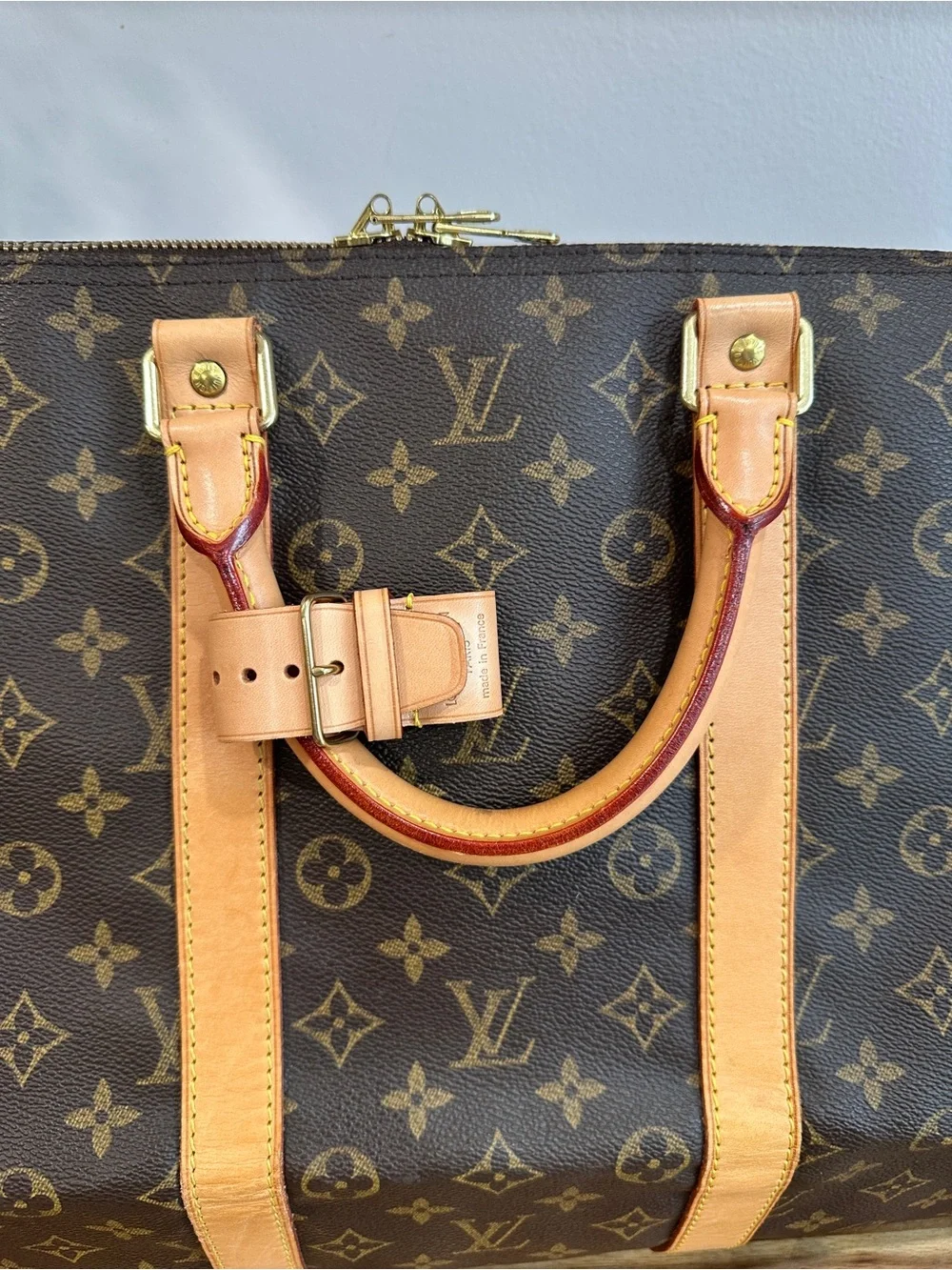 LOUIS VUITTON BANDOULIERE 55 MONOGRAM CANVAS - Picture 14 of 16